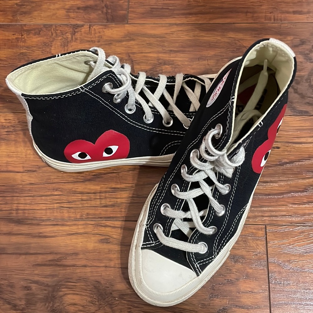 CONVERSE CHUCK TAYLOR ALL-STAR 70S HI COMME DES GARÇONS PLAY BLACK